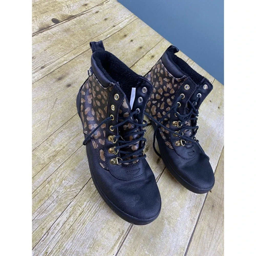 Keds Scout Boot II Water Resistant‎ Shoe Leopard Print WF64291 Womens Size 9